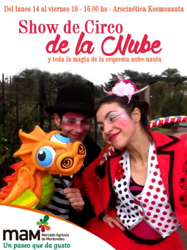 circo en el mercado agricola